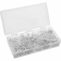 Bsc Preferred Nylon 6/6 Plastic Fastener Maintenance Assortment Inch Sizes 757 Pieces 90188A415